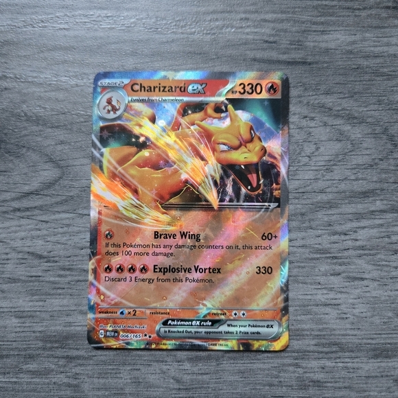 Pokemon Other - Charizard ex #6 Pokemon Scarlet & Violet 151 Holo Card